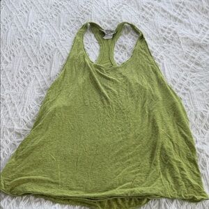 Hard Tail  Green Racerback Tank
